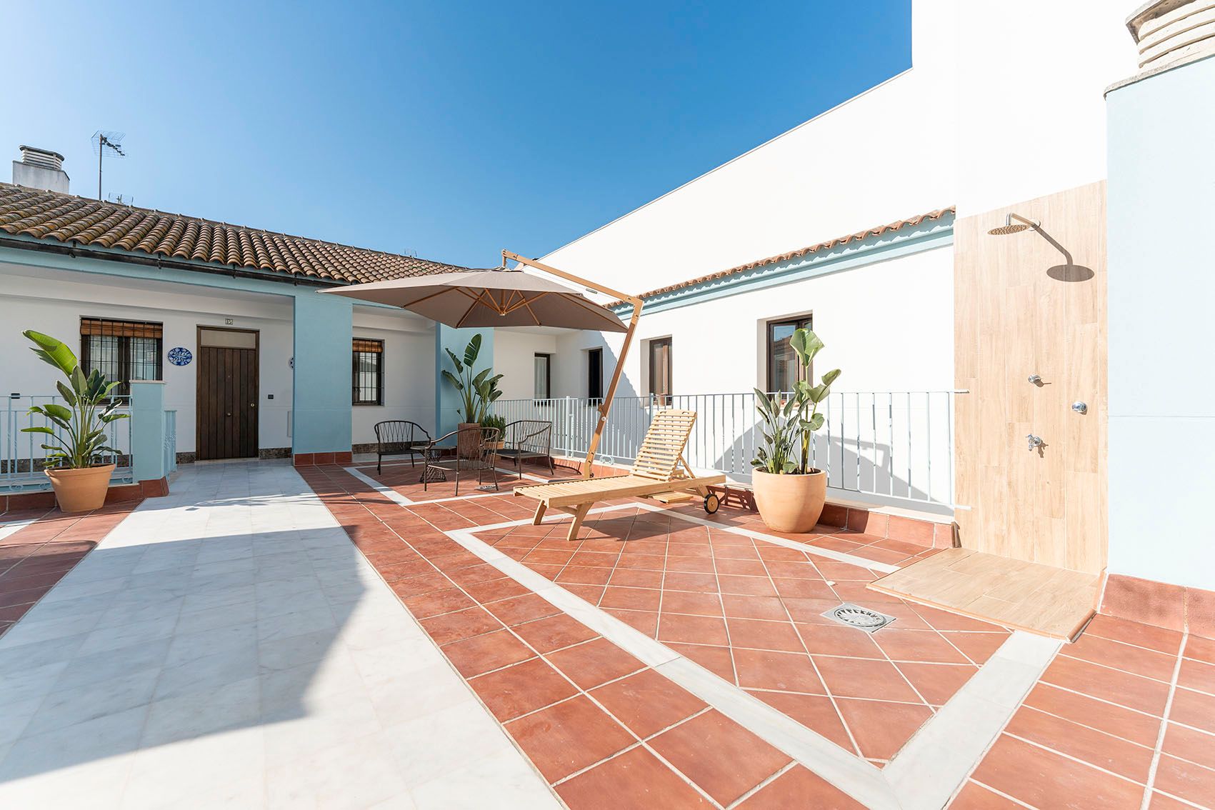 Terrace of Flat for sale in  Sevilla Capital  with Air Conditioner