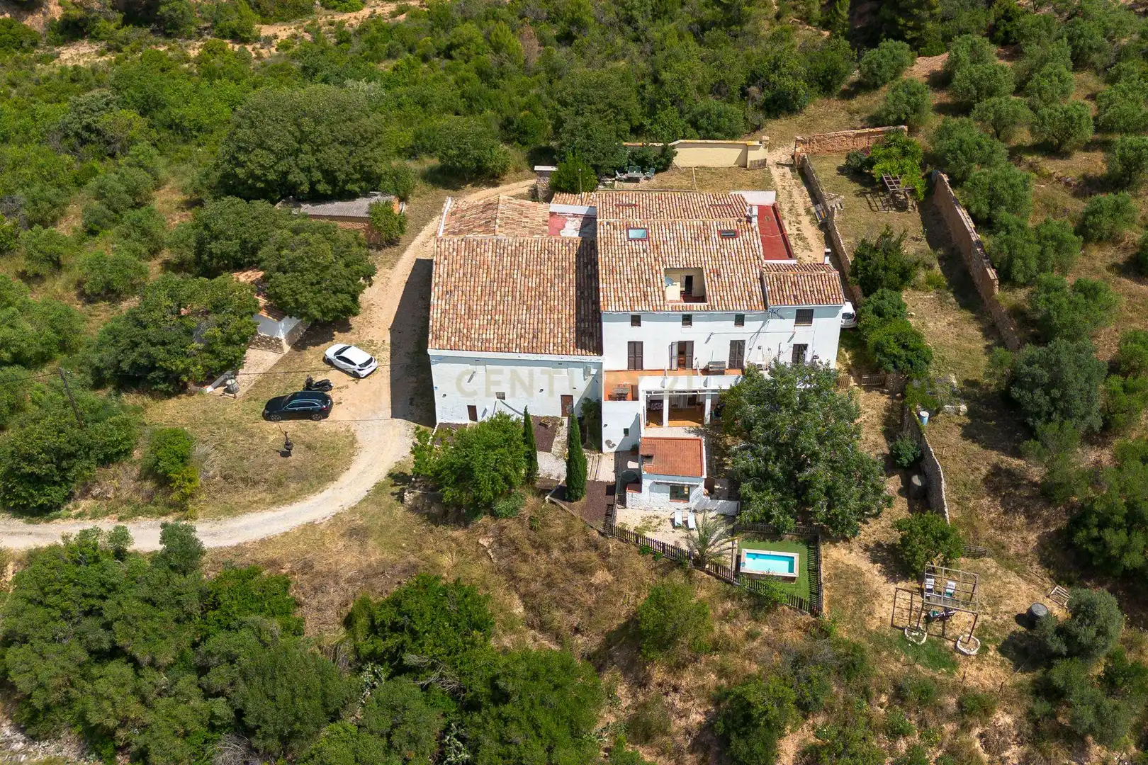 Exterior view of Country homes for sale in Piera  with Air Conditioner, Private garden and Storage room