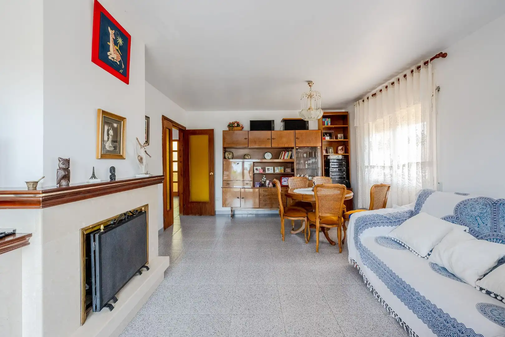 Living room of Houses for sale in Calafell  with Private garden, Terrace and Storage room