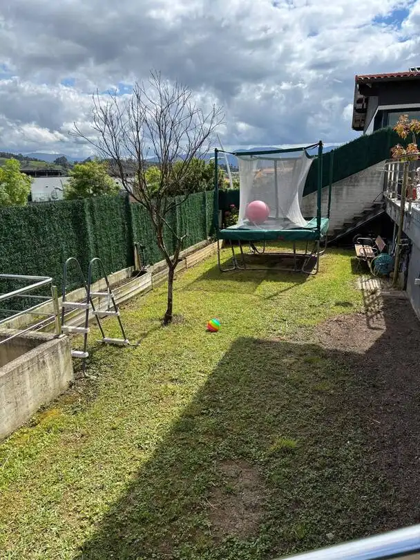 Jardí de Casa adosada de lloguer en Sopela amb Calefacció i Traster
