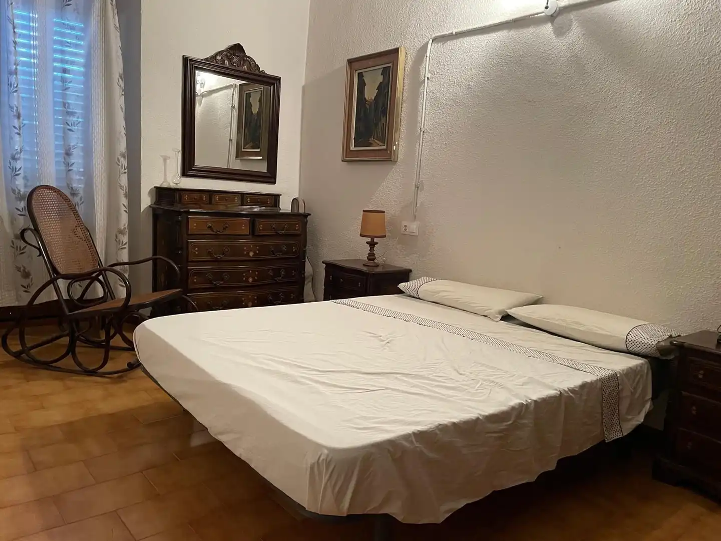Bedroom of Houses for rent in Roses  with Heating, Storage room and Furnished