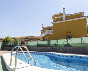 Piscina de Casa o xalet en venda en Málaga Capital amb Jardí privat, Terrassa i Traster