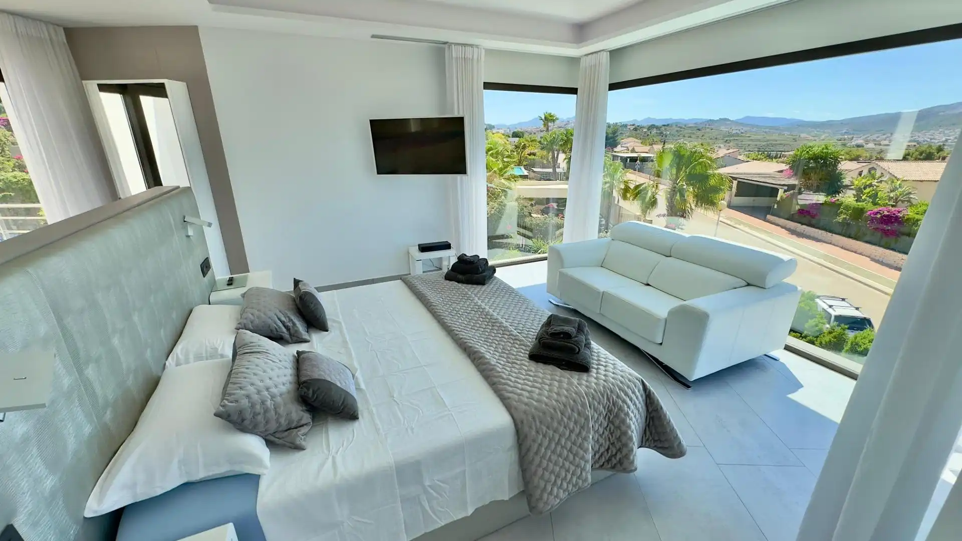 Bedroom of Houses for sale in Jávea / Xàbia  with Air Conditioner, Heating and Private garden