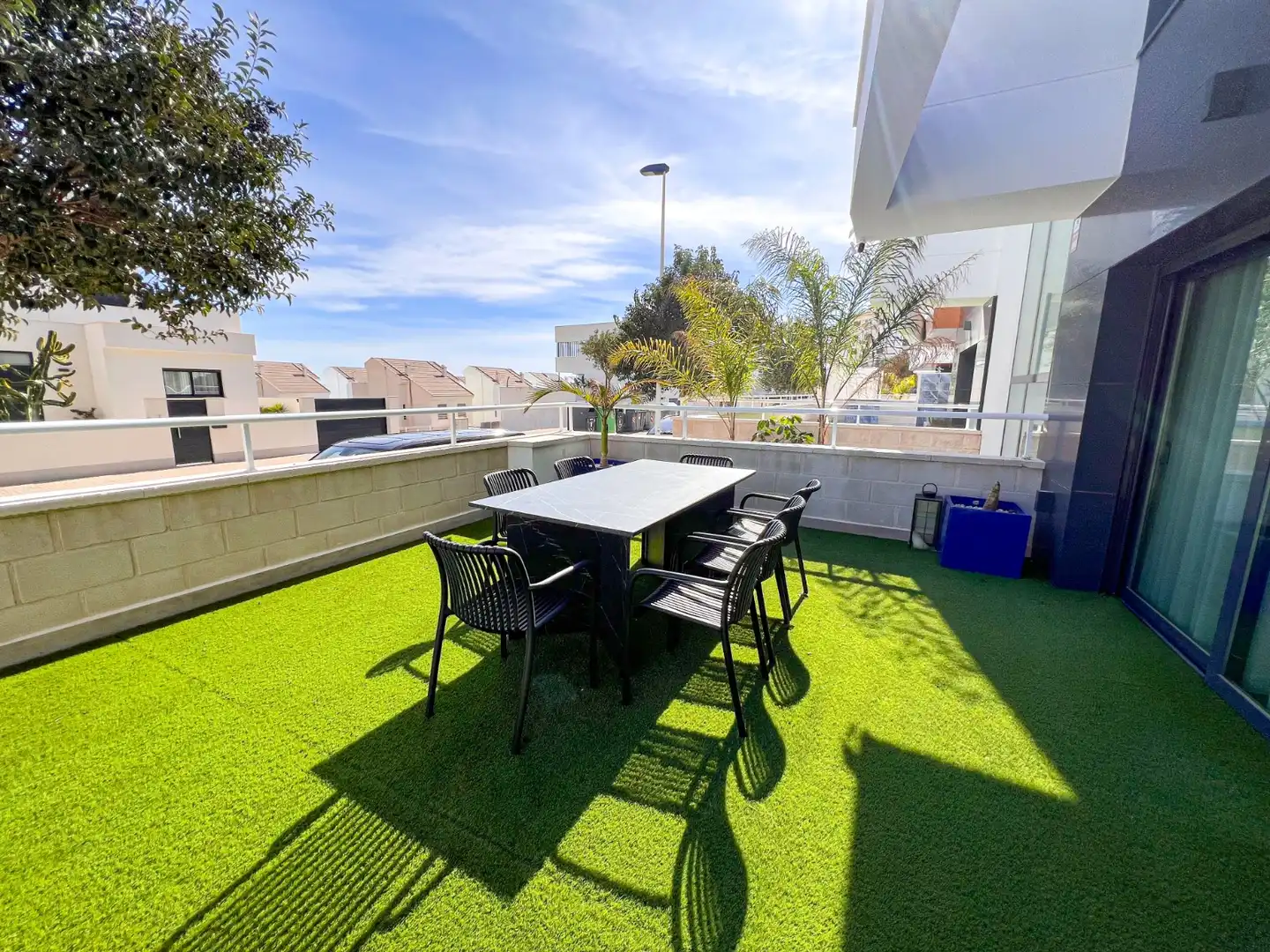 Terraza de Planta baja en venta en Guardamar del Segura con Aire acondicionado, Jardín privado y Terraza