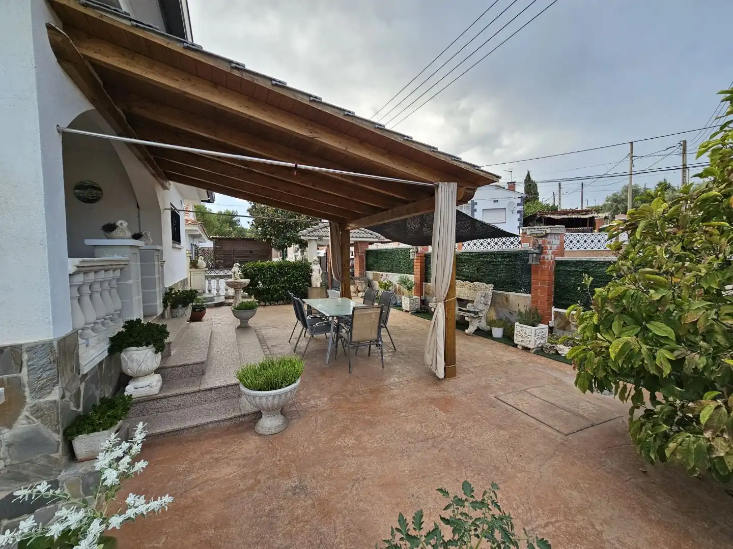 Terraza de Casa o chalet en venta en Lliçà d'Amunt con Aire acondicionado, Calefacción y Jardín privado