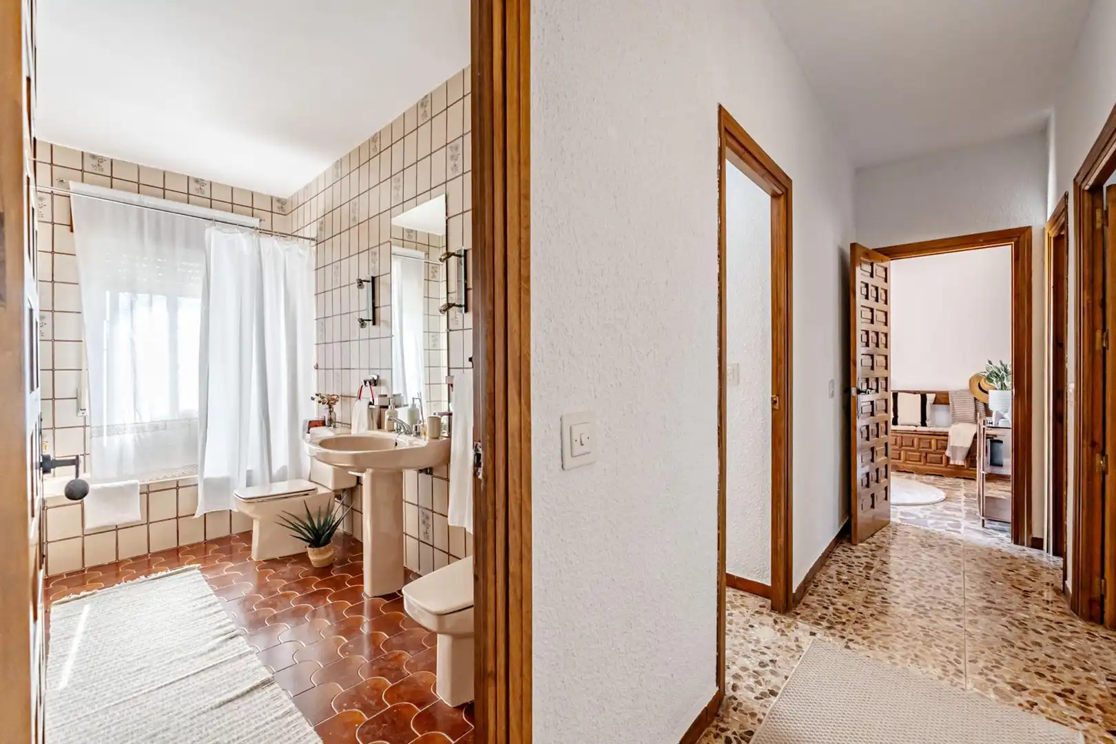 Baño de Casa o chalet en venta en Mesegar de Tajo con Piscina y Amueblado