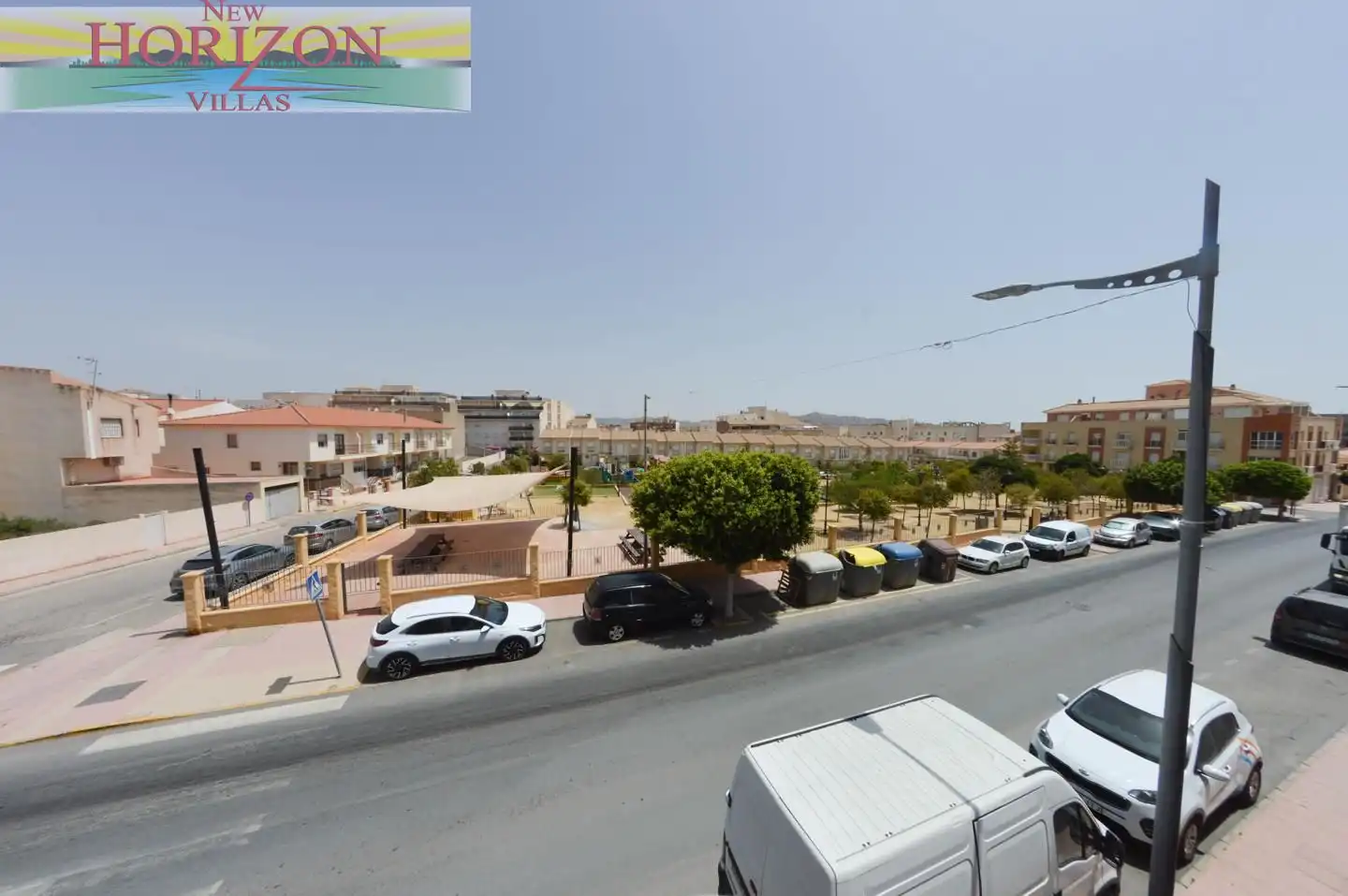 Exterior view of Flat for sale in Albox  with Air Conditioner, Terrace and Furnished