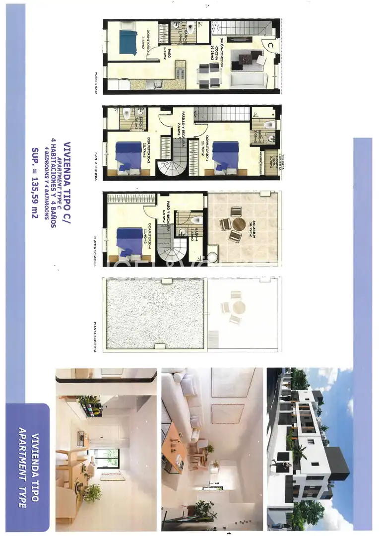 Casa amb piscina en venda a Nueva Torrevieja - Aguas Nuevas, imagen 7