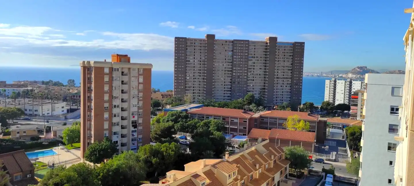 Exterior view of Flat for sale in Alicante / Alacant  with Terrace, Storage room and Community pool