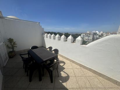 Terrace of Flat for sale in El Portil  with Terrace, Swimming Pool and Community pool