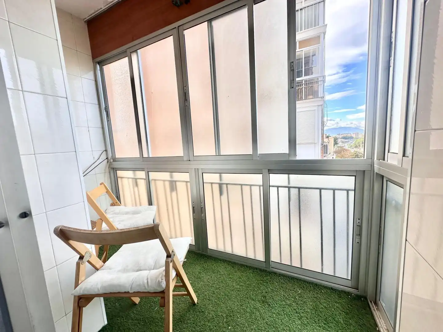 Terrasse von Wohnung zur untervermieten in Málaga