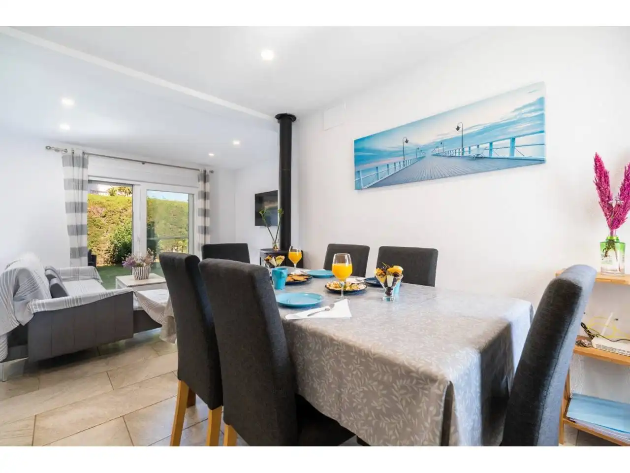 Comedor de Casa o chalet en venta en Chiclana de la Frontera con Aire acondicionado, Jardín privado y Terraza
