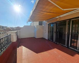 Terrace of Apartment to rent in  Valencia Capital  with Air Conditioner, Heating and Terrace