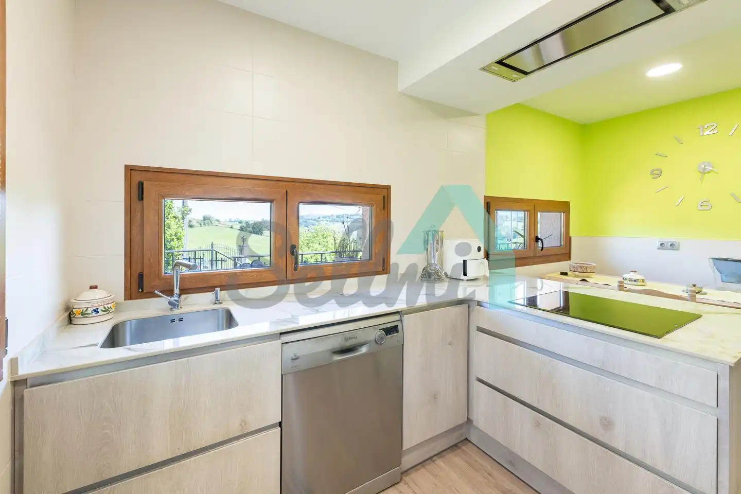Kitchen of Houses for sale in Gijón   with Heating, Private garden and Terrace