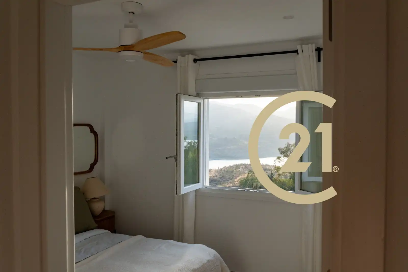 Bedroom of Houses for sale in Viñuela  with Heating, Private garden and Terrace