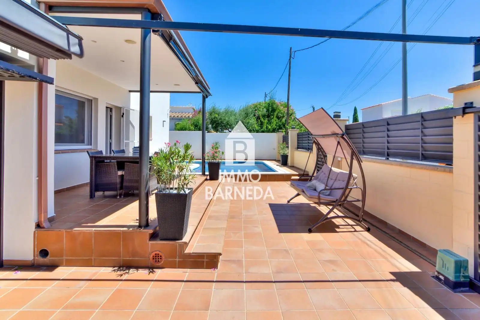 Terrassa de Casa o xalet en venda en Roses amb Aire condicionat, Calefacció i Jardí privat