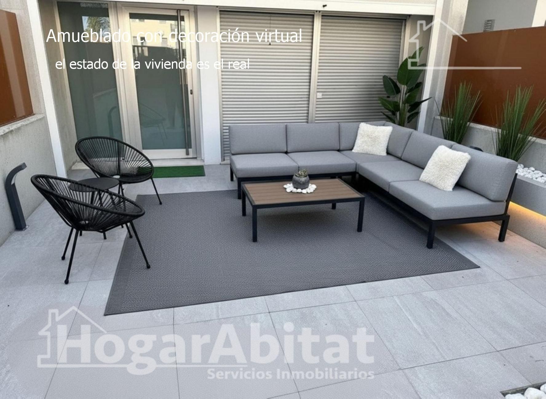 Terrassa de Casa adosada en venda en Daimús amb Aire condicionat, Terrassa i Traster