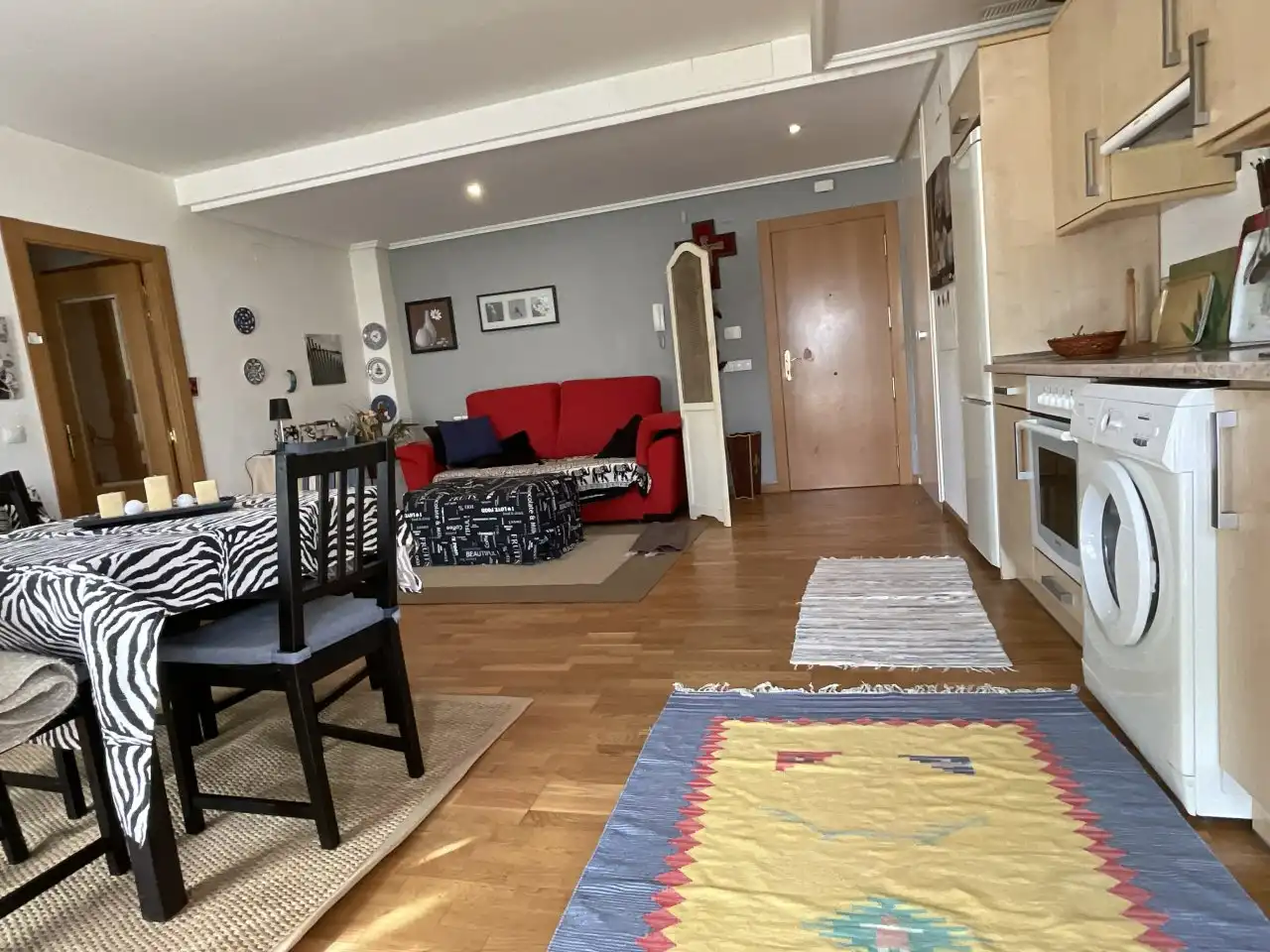 Sala d'estar de Pis en venda en Cirueña amb Calefacció, Terrassa i Traster