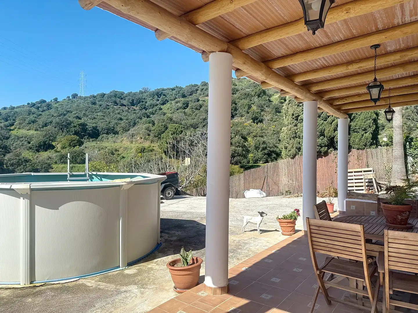 Terrace of Country homes for sale in Estepona  with Private garden and Terrace