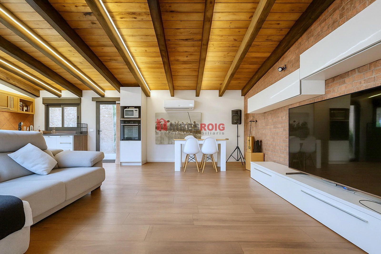 Living room of House or chalet for sale in Olivella  with Air Conditioner, Heating and Private garden