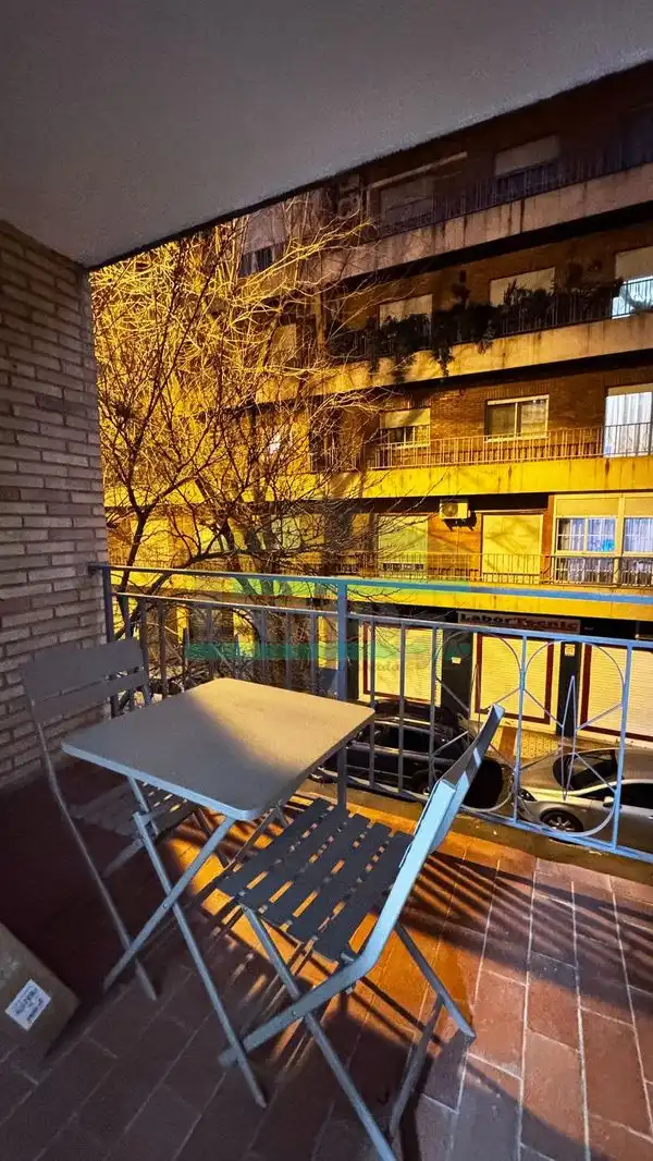 Balcony of Flat for rent in Granada  with Furnished, TV and Balcony