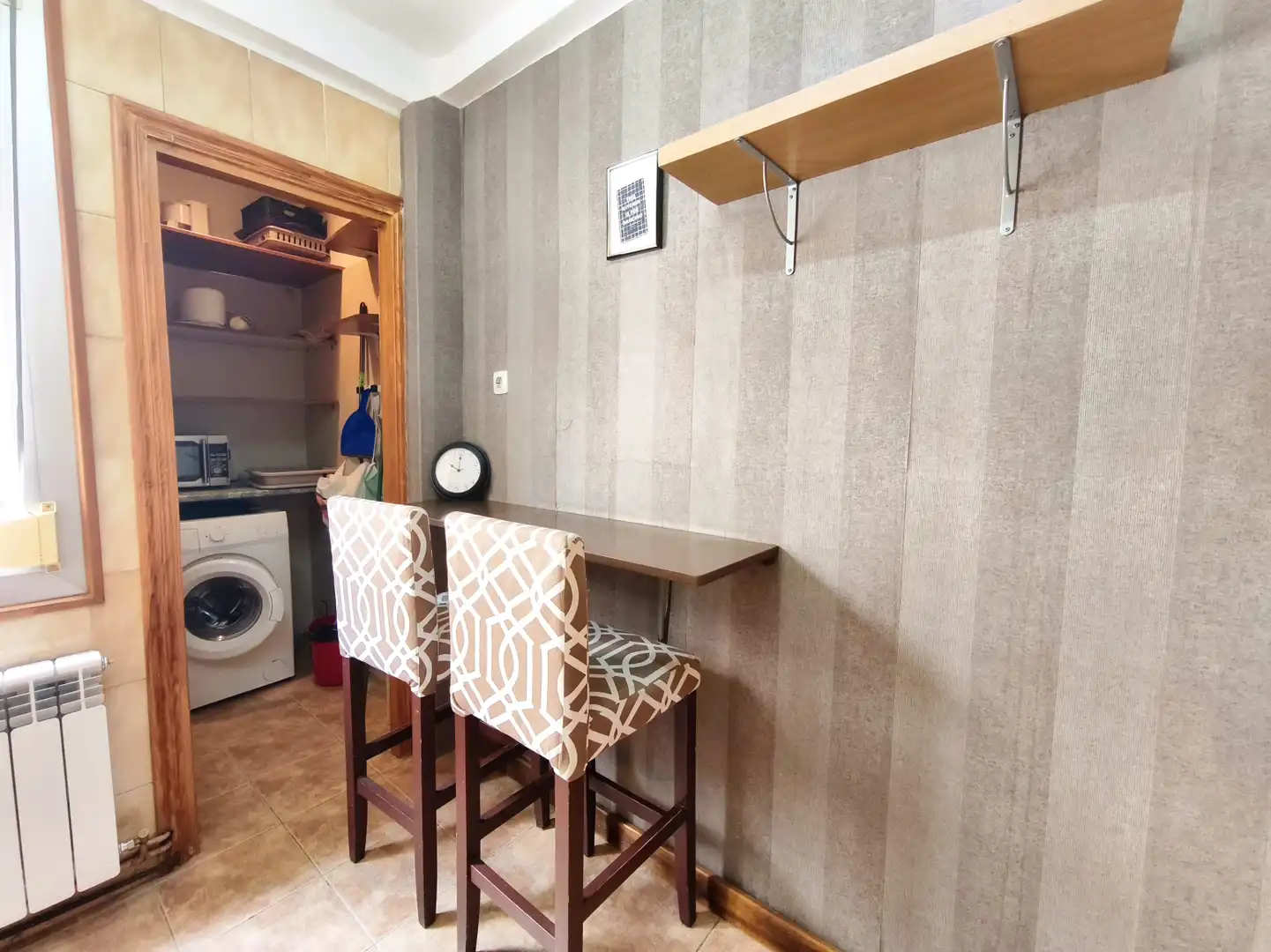 Küche von Wohnung zum Verkauf in  Logroño mit Heizung, Parkett und Möbliert