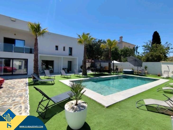 Piscina de Casa o xalet en venda en Alicante / Alacant amb Terrassa, Piscina i Moblat