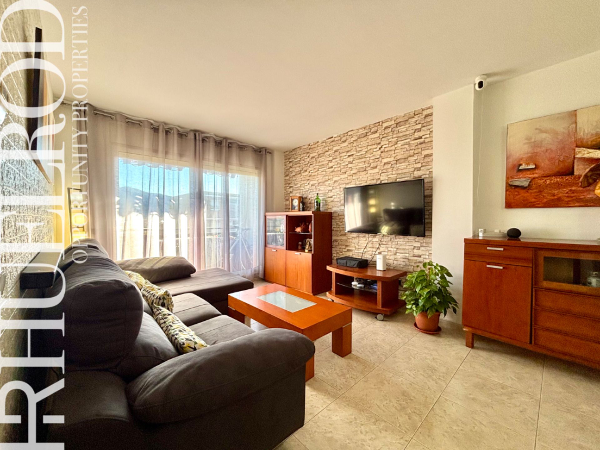 Wohnzimmer von Wohnung zum verkauf in Montornès del Vallès mit Klimaanlage, Heizung und Parkett