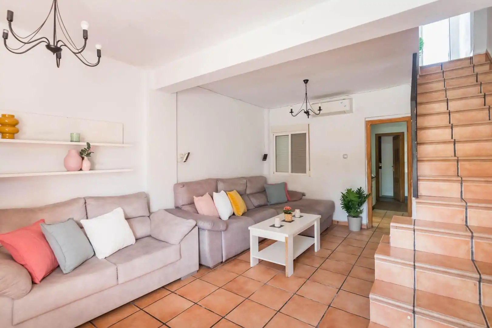 Living room of Houses for sale in Murcia  with Air Conditioner, Heating and Terrace