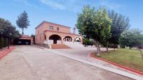 Exterior view of Country house for sale in  Lleida Capital  with Terrace, Swimming Pool and Balcony