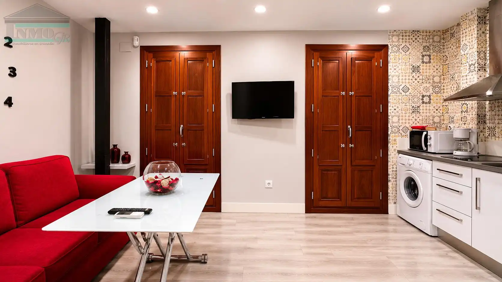 Estudio de alquiler en Granada con Aire acondicionado, Parquet y Amueblado