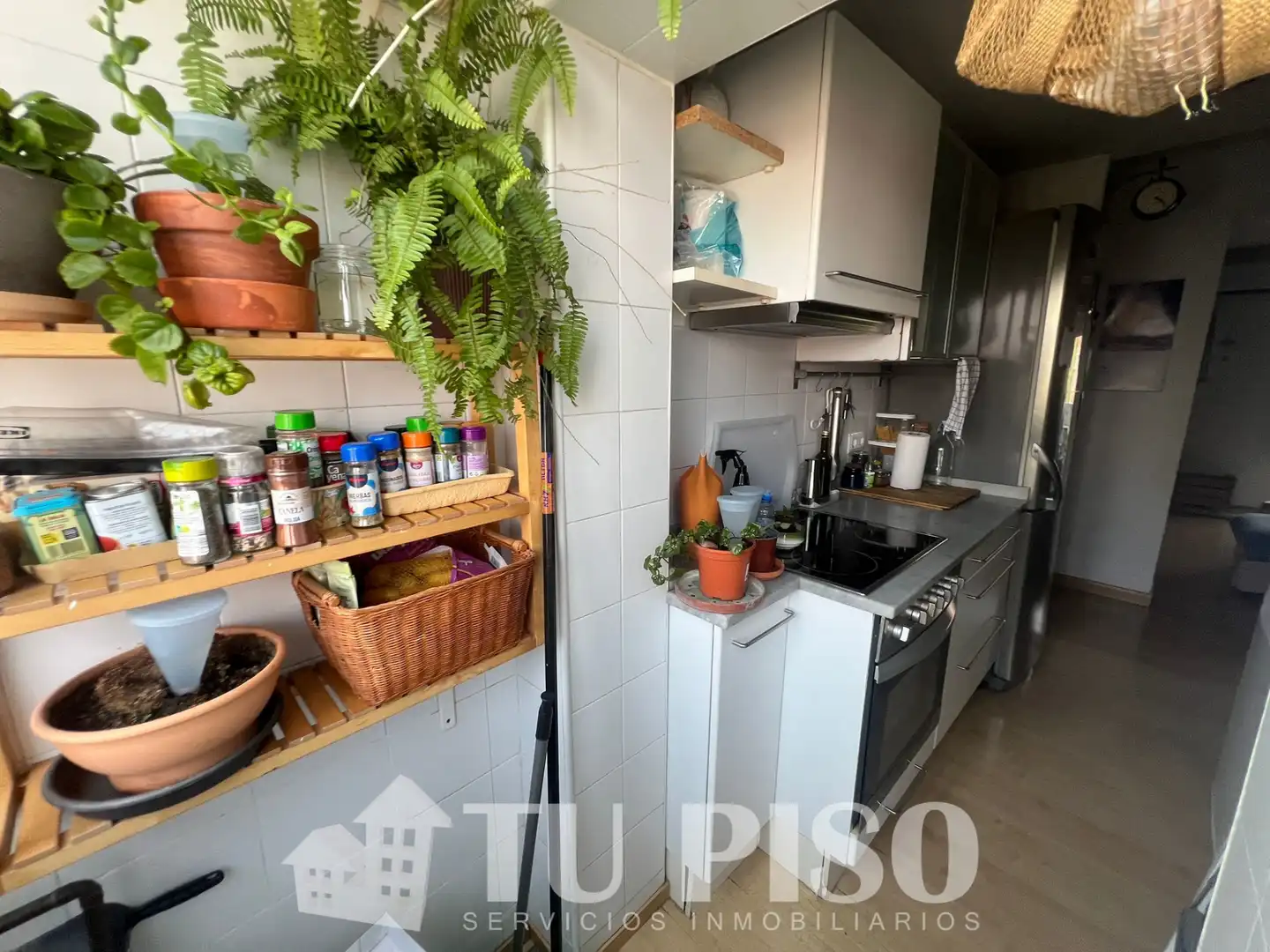Cocina de Piso en venta en Madrid con Calefacción, Terraza y Amueblado