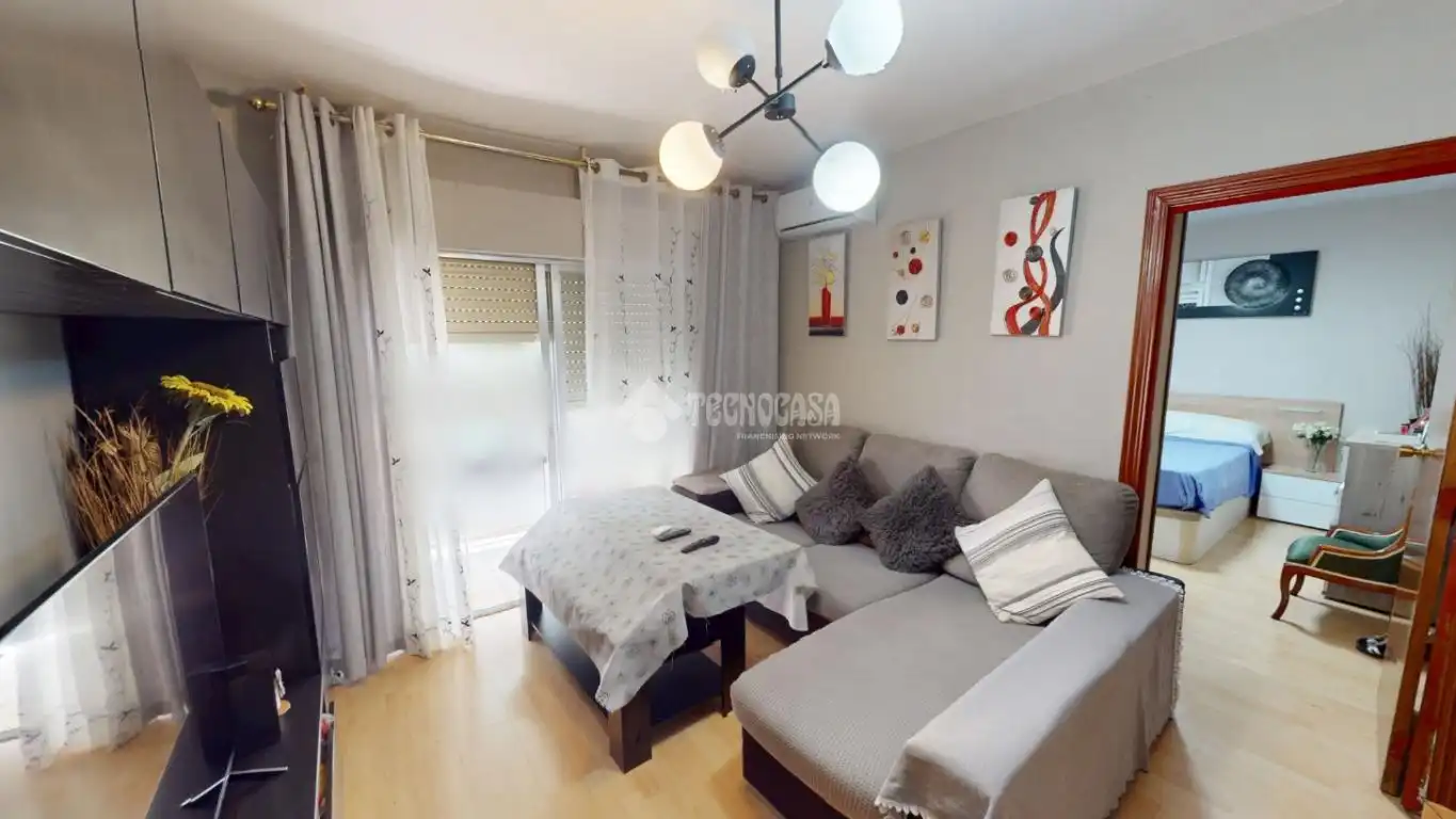 Living room of Flat for sale in Leganés  with Air Conditioner, Heating and Terrace