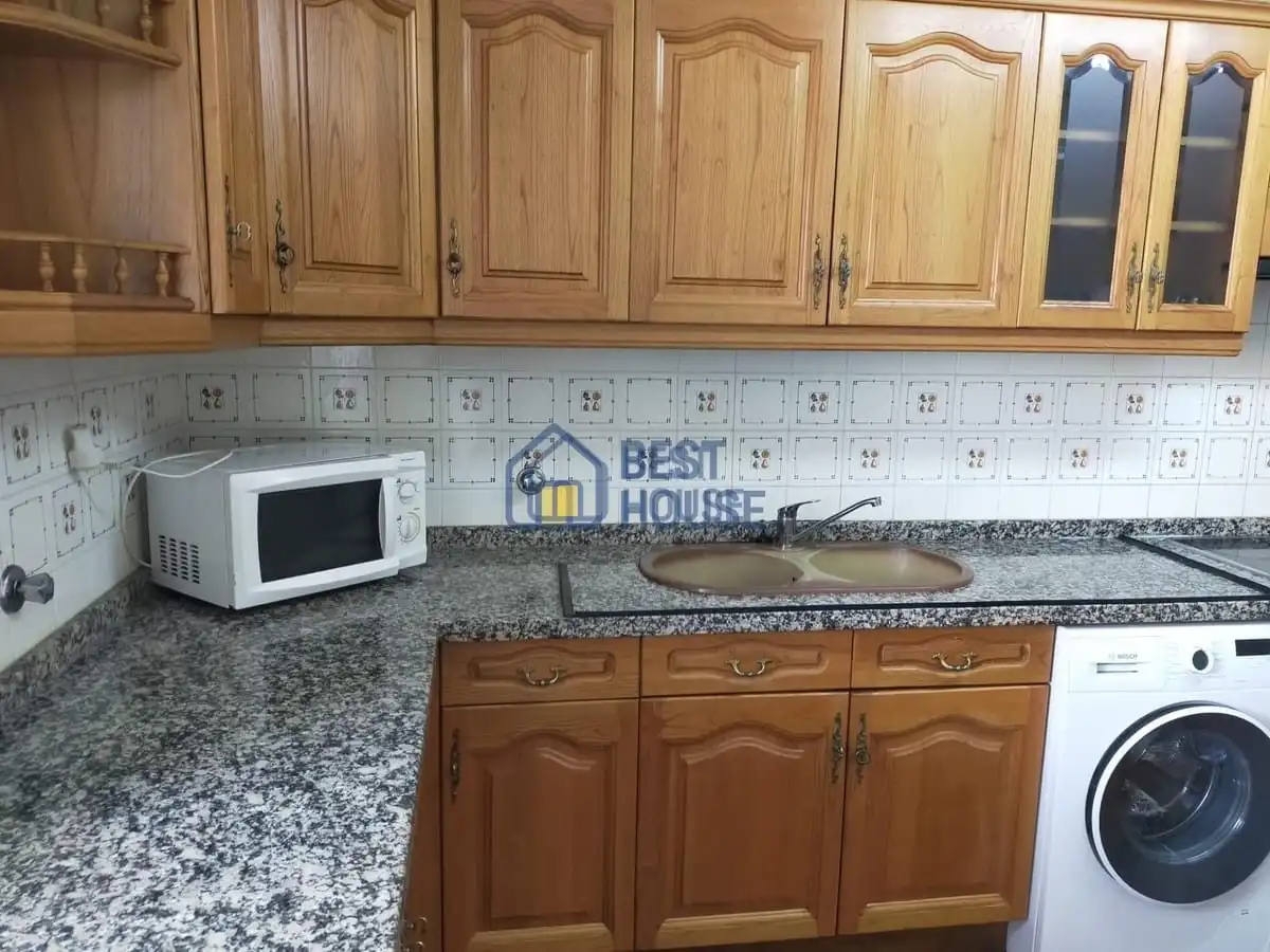 Cocina de Piso de alquiler en León Capital  con Calefacción, Parquet y Amueblado