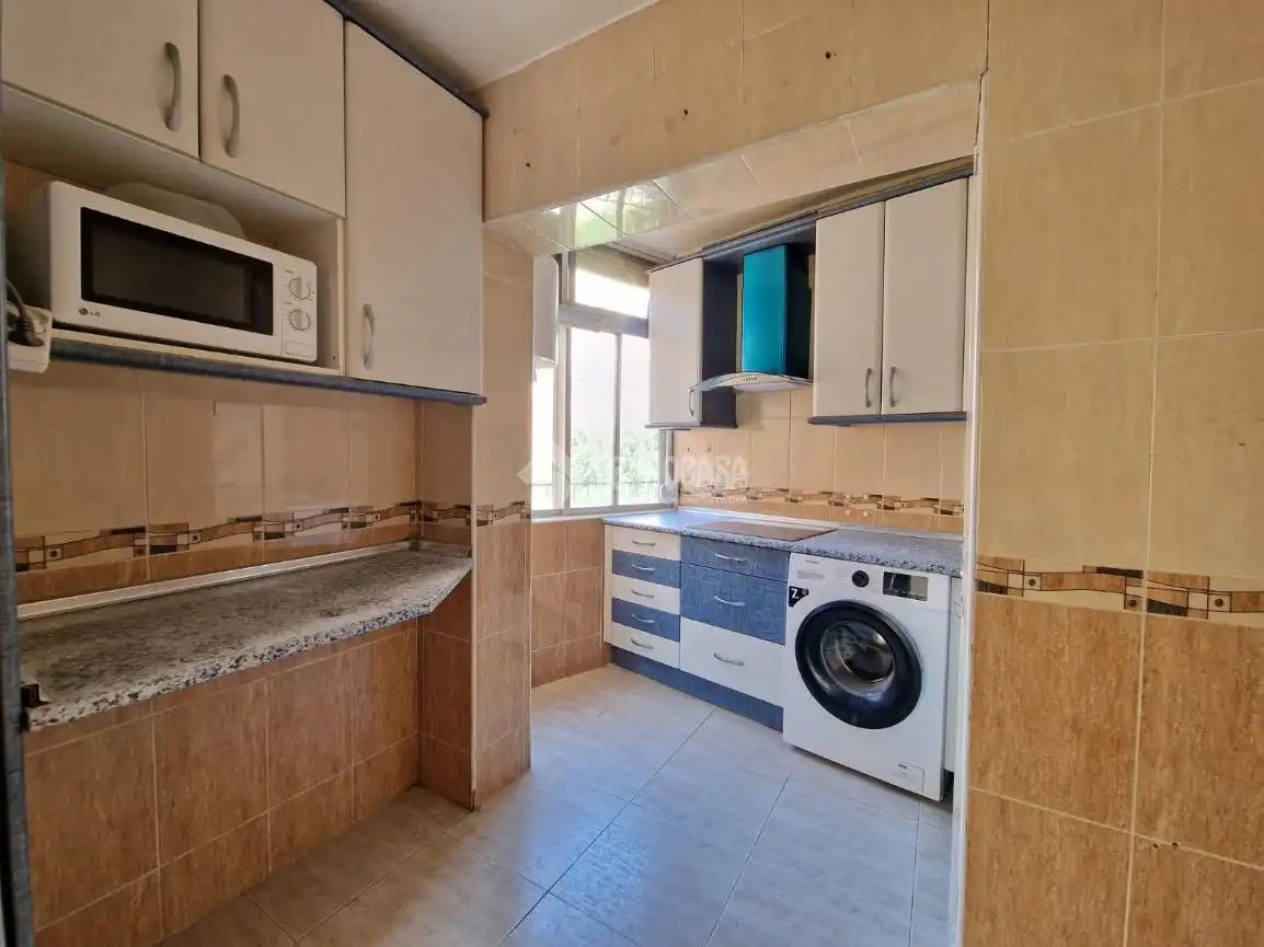 Kitchen of Flat for sale in Madrid  with Air Conditioner and Terrace