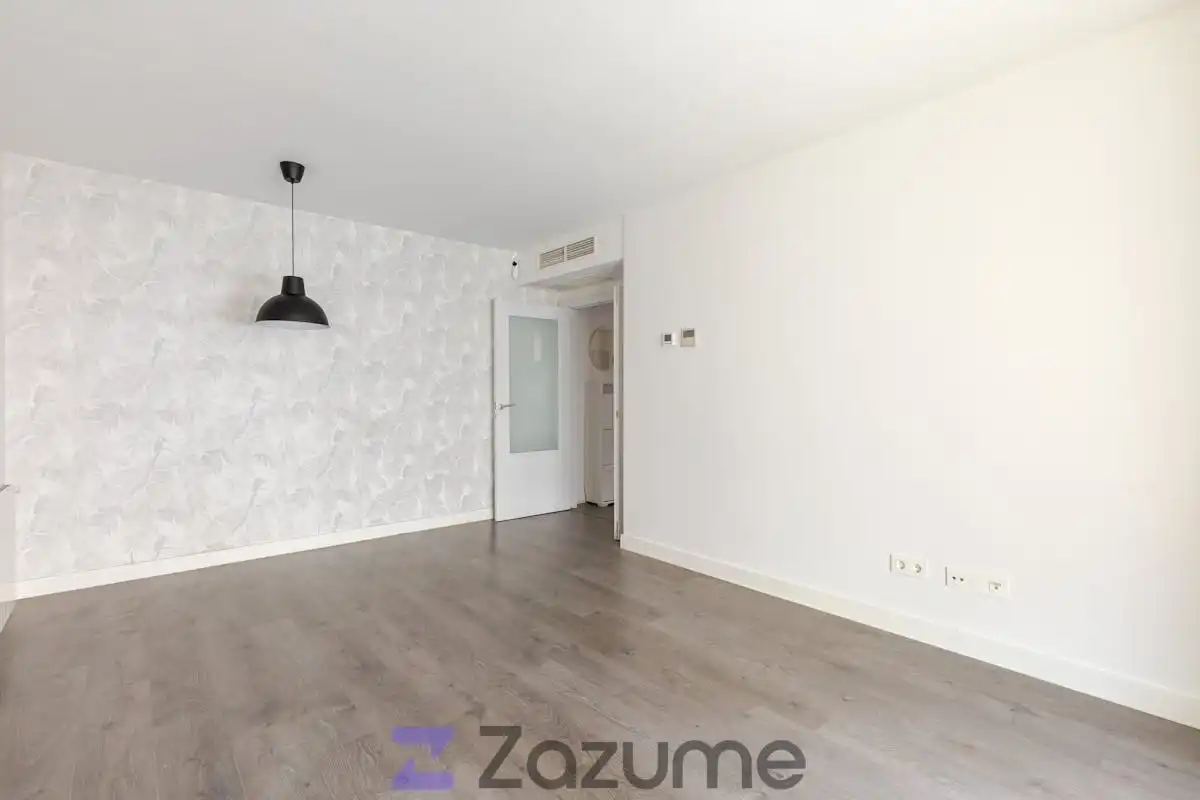 Wohnzimmer von Wohnung zur Miete in Madrid mit Klimaanlage, Heizung und Parkett