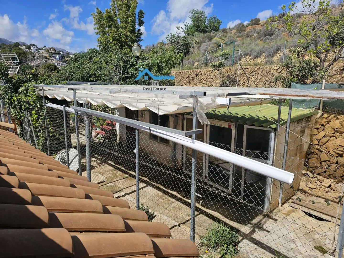Vista exterior de Finca rústica en venta en La Nucia con Jardín privado, Terraza y Trastero