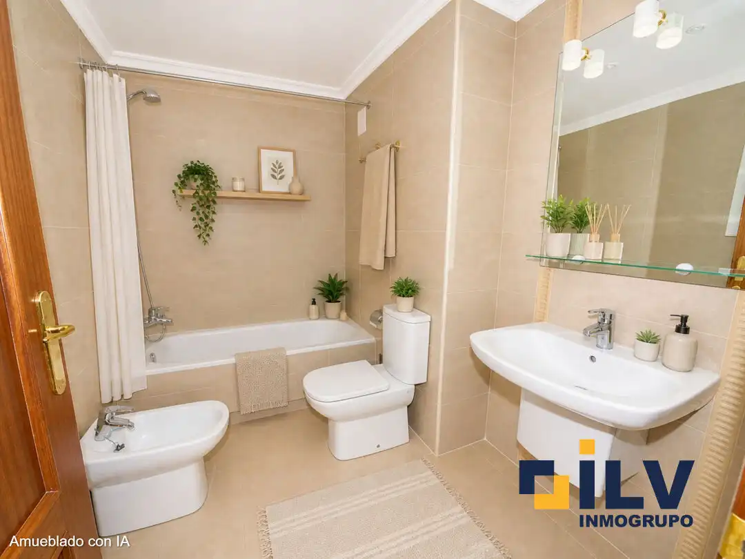 Baño de Piso en venta en Santurtzi  con Calefacción y Terraza