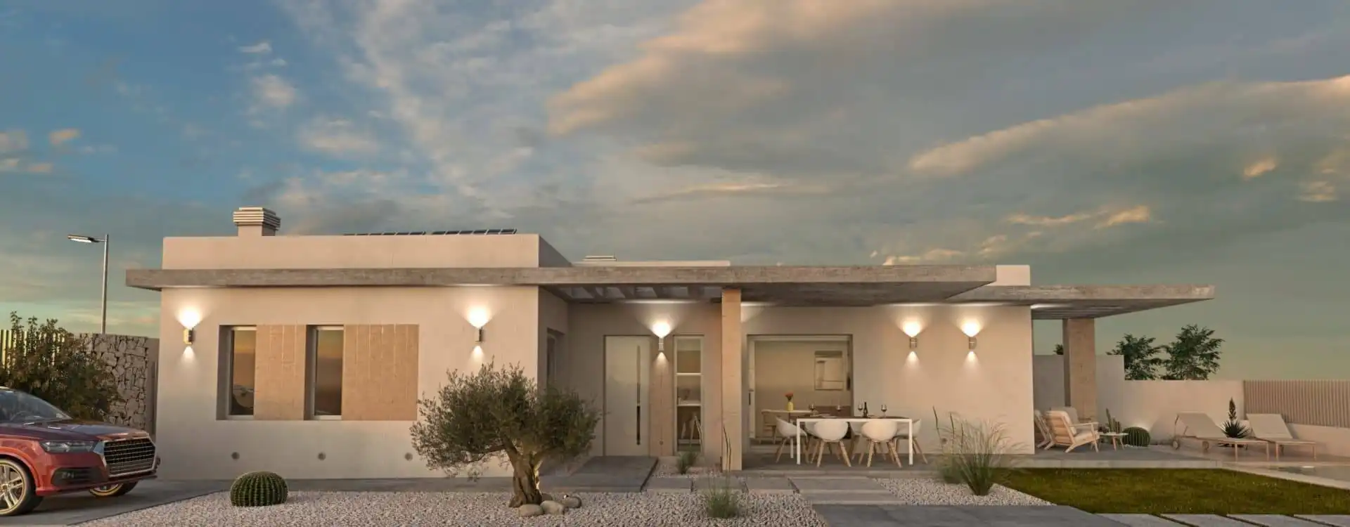 Chalet con piscina en venta en Santiago de la Ribera