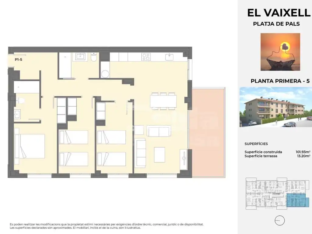 Apartamento en venta en Pals