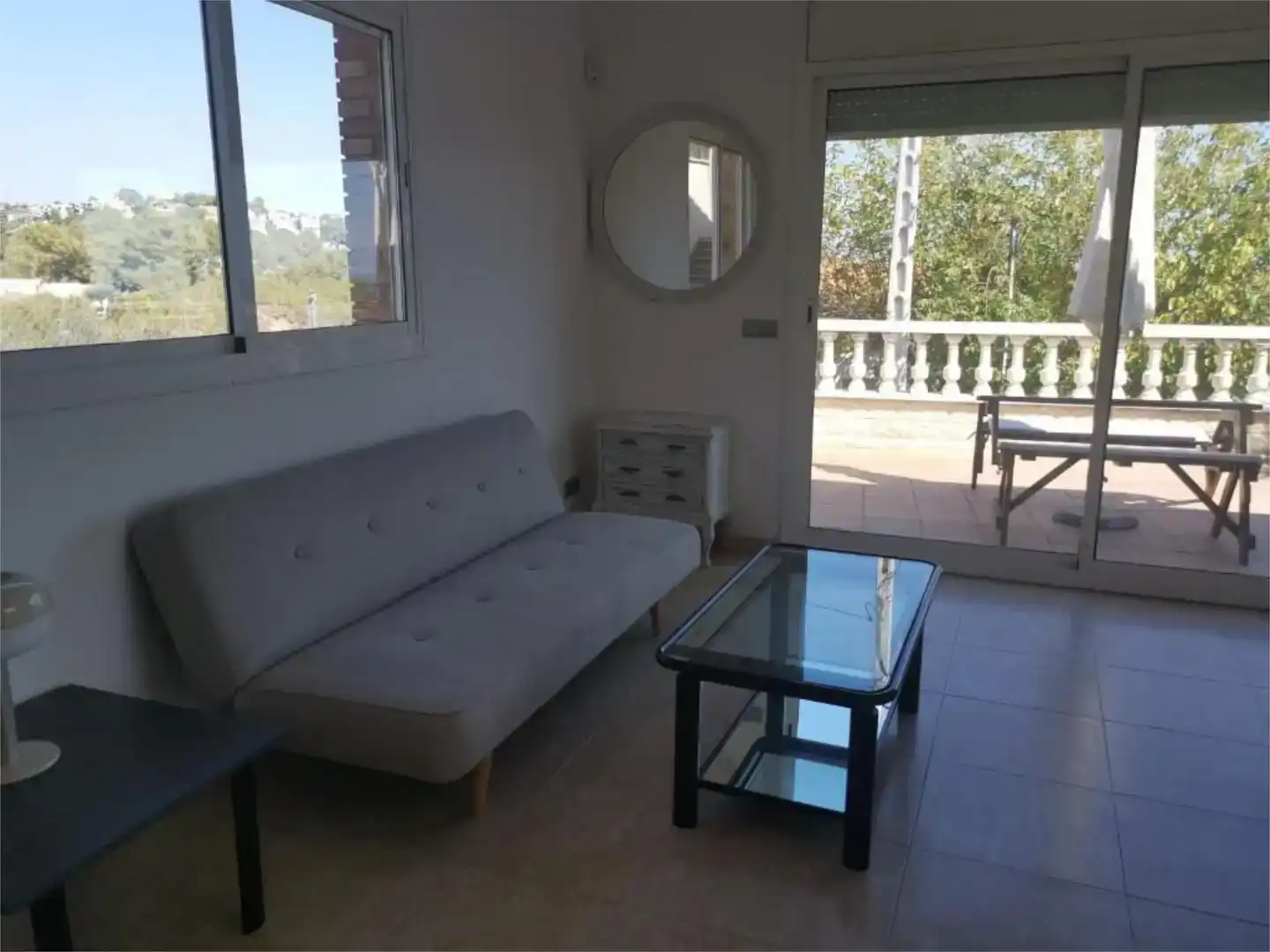 Sala d'estar de Casa o xalet en venda en Calafell amb Aire condicionat, Piscina i Balcó