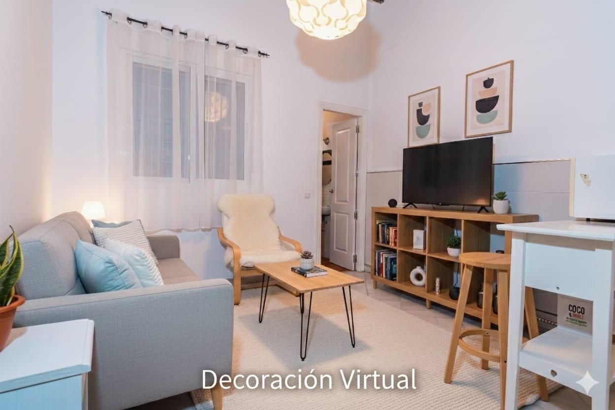 Living room of Duplex for sale in  Sevilla Capital  with Air Conditioner
