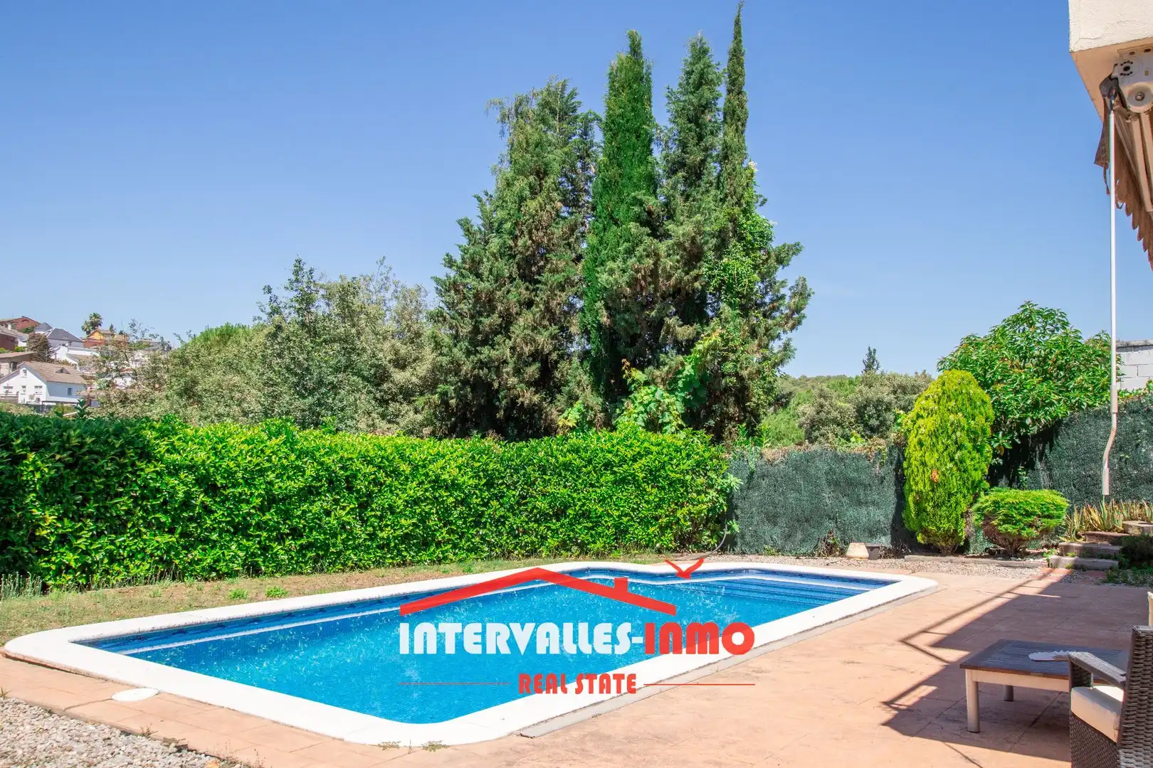 Piscina de Casa o chalet en venta en Caldes de Montbui con Aire acondicionado, Calefacción y Jardín privado