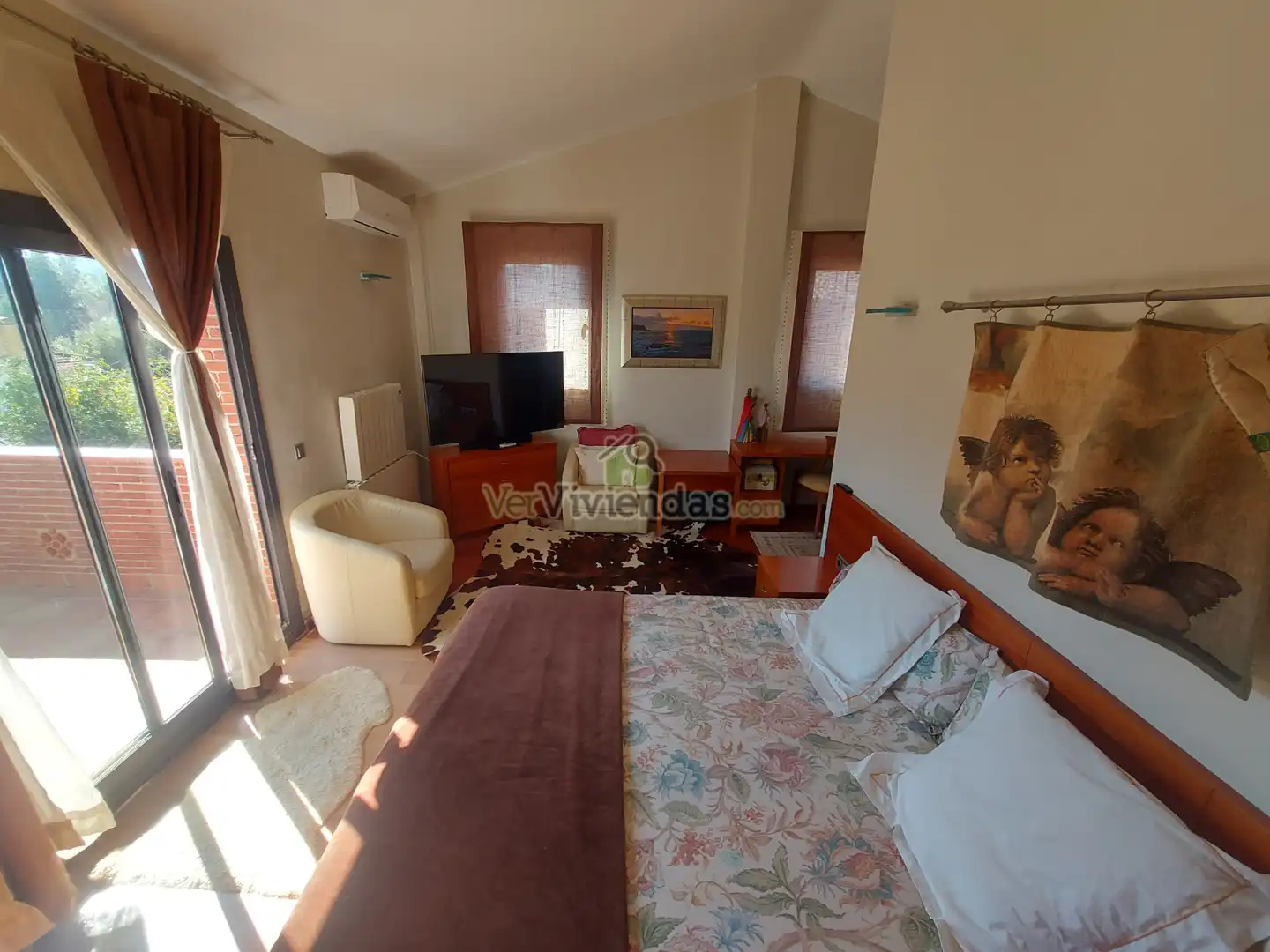 Dormitori de Casa o xalet en venda en Begues amb Aire condicionat, Calefacció i Jardí privat