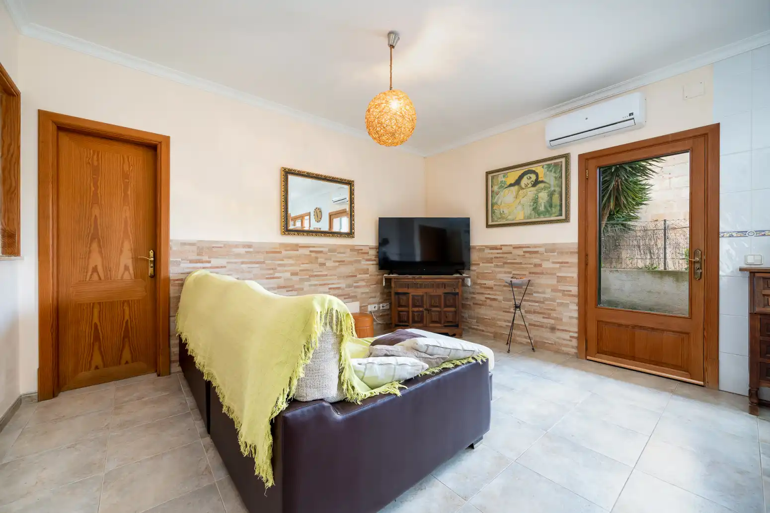Sala d'estar de Casa o xalet en venda en Maó - Mahón amb Aire condicionat, Calefacció i Jardí privat