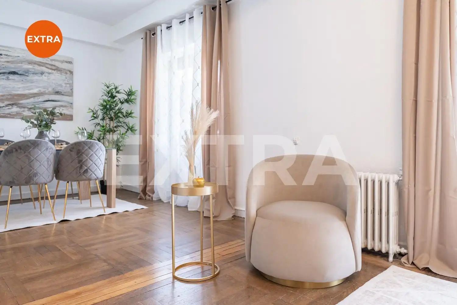 Sala d'estar de Àtic en venda en Madrid amb Calefacció i Parquet