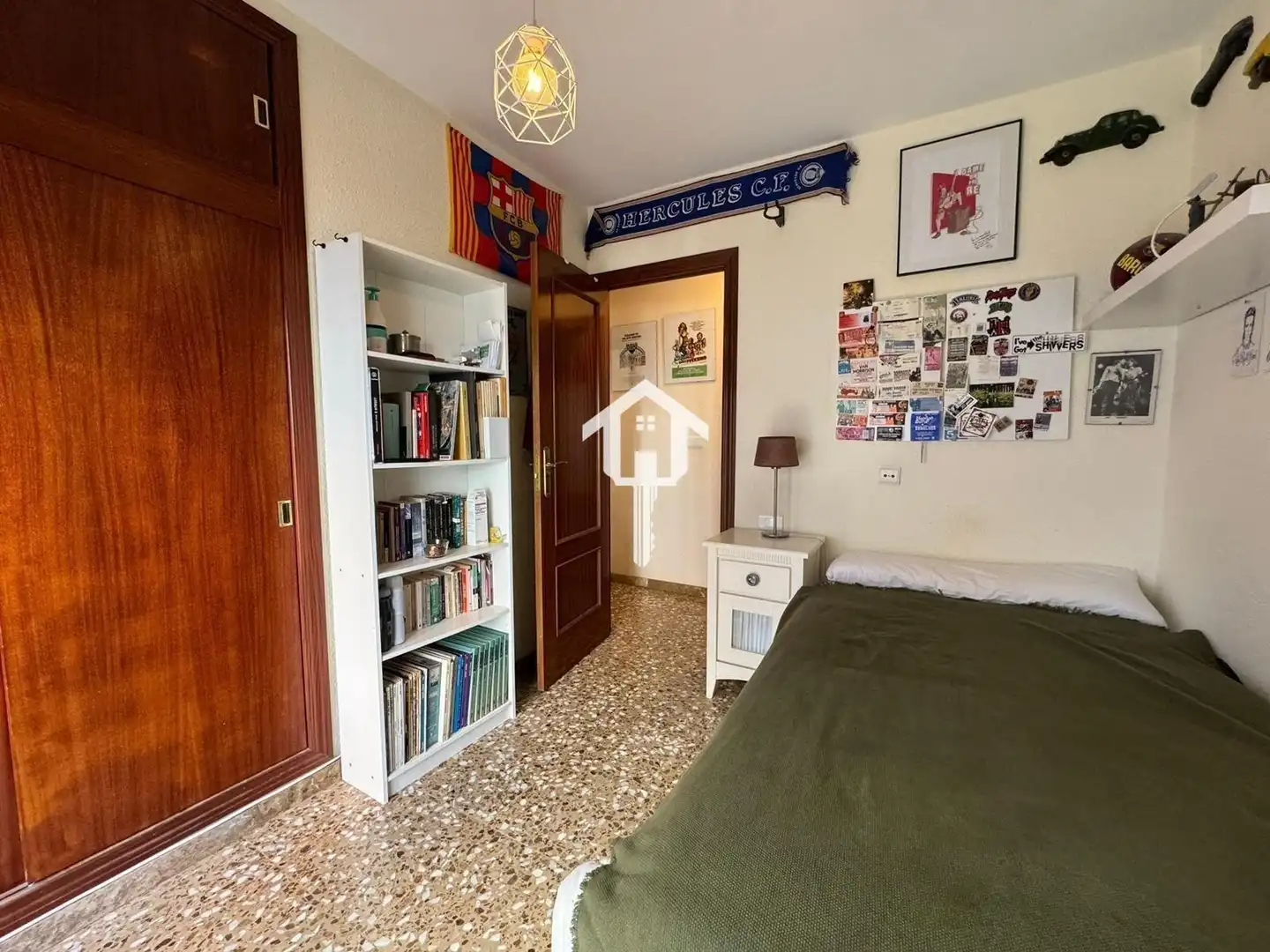 Schlafzimmer von Wohnung zum Verkauf in Alicante / Alacant mit Privatgarten und Balkon