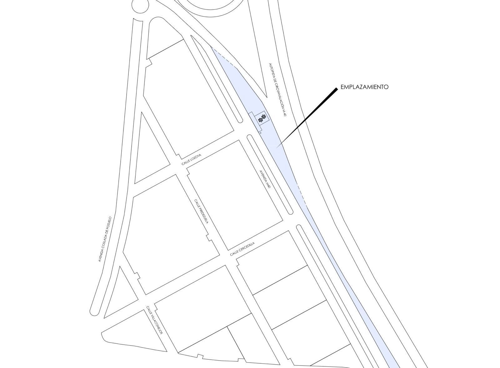 Vista exterior de Residencial en venda en  Madrid Capital