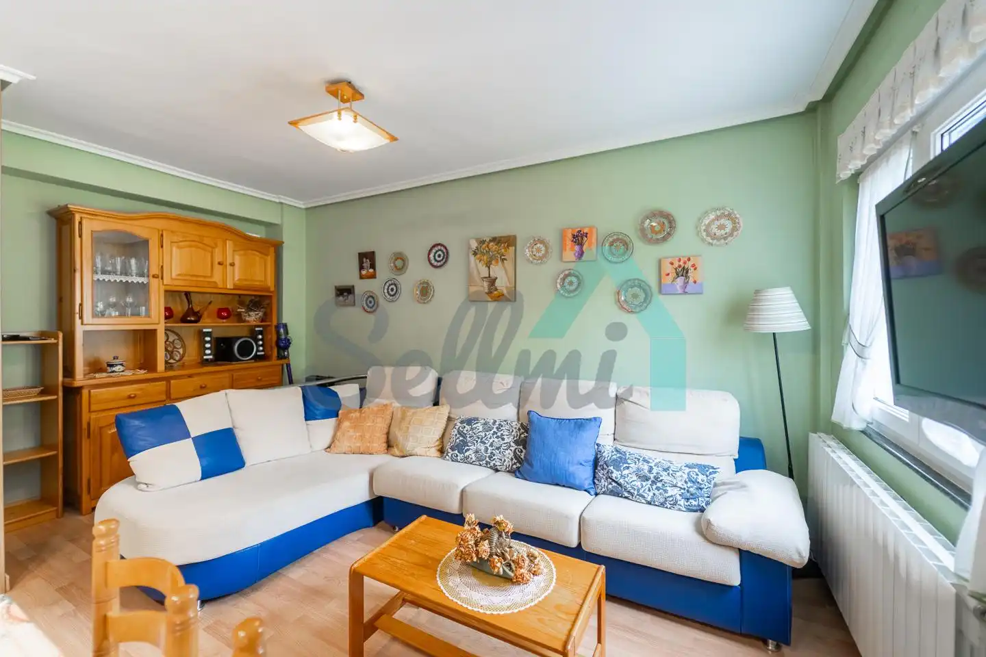 Living room of Flat for sale in Vegadeo  with Heating and Furnished