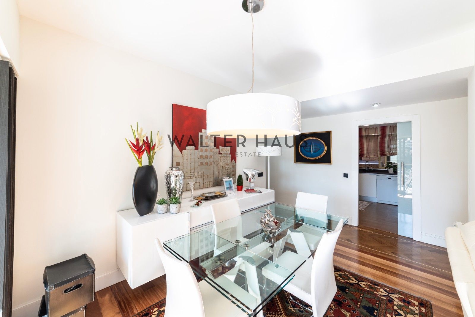 Dining room of Flat for sale in  Madrid Capital  with Air Conditioner, Heating and Terrace